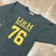 画像2: サンサーフ  スラブヤーン フットボール 七分袖Tシャツ “RAINBOWS” SS69441 119)ブラック (2)