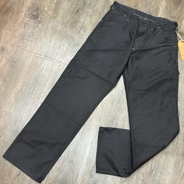 画像1: シュガーケーン フィクションロマンス 9.5oz. プリントモールスキン ワークパンツ SC42458 411)B1ｋA (1)