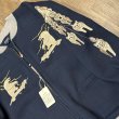 画像4: テーラー東洋 スカ ジップスウェット 刺繍入り “ALASKA” TT69475 128)ネイビー (4)