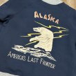 画像5: テーラー東洋 スカ ジップスウェット 刺繍入り “ALASKA” TT69475 128)ネイビー (5)