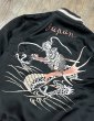 画像5: 港商 & CO. スペシャルエディション スカジャン “SILVER DRAGON” × “TANGLED DRAGONS” TT15619 119)ブラック (5)
