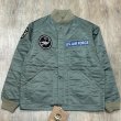 画像1: バズリクソンズ  CWU-9/P ライナージャケット TIGER SHARKS WILLIAM TELL '61 BR15572 01)サージグリーン (1)