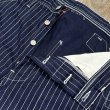 画像3: シュガーケーン 9oz.ウォバッシュストライプ エンジニアパンツ SC40786A 421)ネイビー (3)