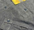 画像2: バズリクソンズ  ブルーシャンブレー ワークシャツ L/S BR25995 125)ブルー (2)