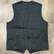 画像4: シュガーケーン 9oz.ブラックコバート ワークベスト SC12795 119)ブラック (4)