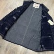 画像4: シュガーケーン 9oz.ウォバッシュストライプ ワークベスト SC12654 421A)ネイビー (4)