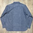 画像4: バズリクソンズ  ブルーシャンブレー ワークシャツ L/S BR25995 125)ブルー (4)