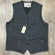 画像1: シュガーケーン 9oz.ブラックコバート ワークベスト SC12795 119)ブラック (1)