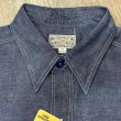 画像3: バズリクソンズ  ブルーシャンブレー ワークシャツ L/S BR25995 125)ブルー (3)