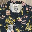 画像3: スター☆オブハリウッド × ヴィンスレイ 長袖 レーヨンオープンシャツ "ザ モンスターズ" SH28870 119)ブラック (3)