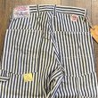 画像3: ヘッドライト×フィクションロマンス NOS 7oz. 1/4"インディゴストライプ ワークパンツ SC42386 421)ネイビー (3)