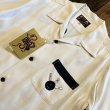 画像3: テーラー東洋 刺繍 スカ ボウリングシャツ "CPO CLUB" TT39103 105)オフホワイト (3)