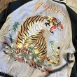 画像7: 港商 & CO. スペシャルエディション スカジャン “SPIDER” × “ROARING TIGER (ハンドプリント)” TT15289 119)ブラック (7)