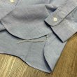 画像3: バズリクソンズ  4oz. ブルーコットン オックスフォードクロス シャツ BR28824 125)ブルー (3)
