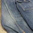 画像3: シュガーケーン デニム ジャケット 1953 エイジングモデル アメカジ Gジャン SC11953SW 429)ネイビー (3)