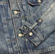 画像5: シュガーケーン デニム ジャケット 1953 エイジングモデル アメカジ Gジャン SC11953SW 429)ネイビー (5)