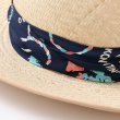画像10: Mr.FATMAN サンサーフ アイランド ハット アメカジ ハワイアン 帽子 パナマハット SS02847 128)ネイビー (10)