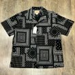 画像1: シュガーケーン ネイティブ アメリカン バンダナ柄 ワークシャツ アメカジ SC39465 119)ブラック (1)