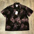 画像1: デューク カハナモク スペシャル 半袖 アロハシャツ デュークス シェル アメカジ ハワイアン DK39450 119)ブラック (1)