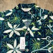 画像2: スター オブ ハリウッド 半袖 コットン シャツ ブルーハワイ エルヴィス アメカジ ハワイアン SH39493 145)グリーン (2)