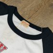 画像3: ホワイツビル IWA ELEMENTARY 七分袖 ベースボール Tシャツ ラグラン アメカジ WV69527 105)オフホワイト (3)