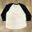 画像5: ホワイツビル IWA ELEMENTARY 七分袖 ベースボール Tシャツ ラグラン アメカジ WV69527 105)オフホワイト (5)