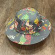 画像1: サンサーフ アンクルトリス コットン ハット トリップトゥハワイ アメカジ ハワイアン 帽子 SS02845 119)ブラック (1)