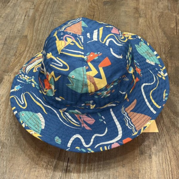 画像1: サンサーフ アンクルトリス コットン ハット 海のアクティビティ アメカジ ハワイアン 帽子 SS02846 128)ネイビー (1)