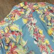 画像7: サンサーフ  コットンリネン オープンシャツ ヤシの木 アメカジ ハワイアン  SS39503 125)ブルー (7)