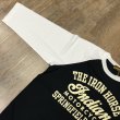 画像3: インディアンモーターサイクル ベースボール 七分袖 Tシャツ アメカジ IM69552 119)ブラック (3)
