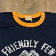 画像2: ホワイツビル  半袖 ツートン Tシャツ アメカジ シャムロック 四つ葉 WV79523 128)ネイビー (2)