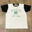 画像1: ホワイツビル  半袖 ツートン Tシャツ アメカジ シャムロック 四つ葉 WV79523 105)オフホワイト (1)